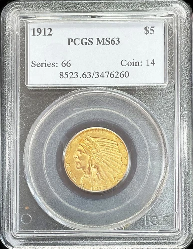 1912 Indian Half Eagle — photo from another recent sale