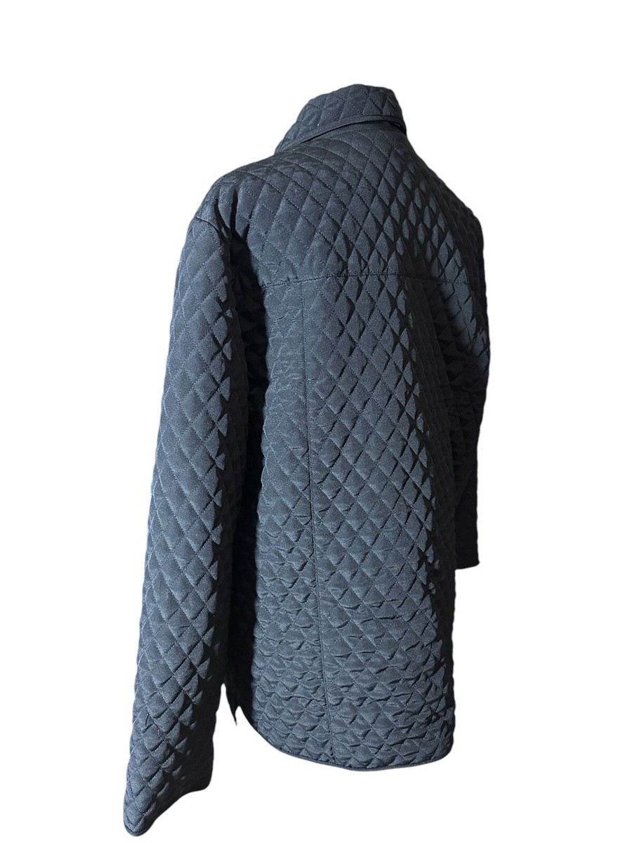 Nordic Lights Womens Jacket Size L Quilted Lined Lightweight Long