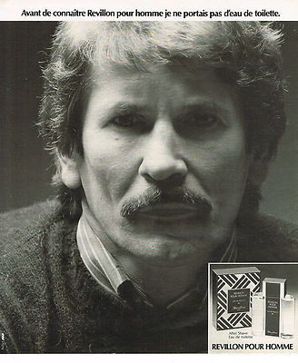 ADVERTISEMENT ADVERTISING 025 1976 REVILLON Eau de Toilette After-Shave Men