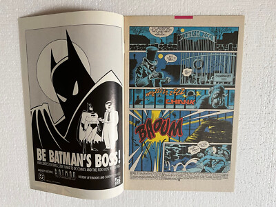Batman 492 DC Comics 1993 VF + / NM - 8.5 - 9.0 Jones Cover / Bane