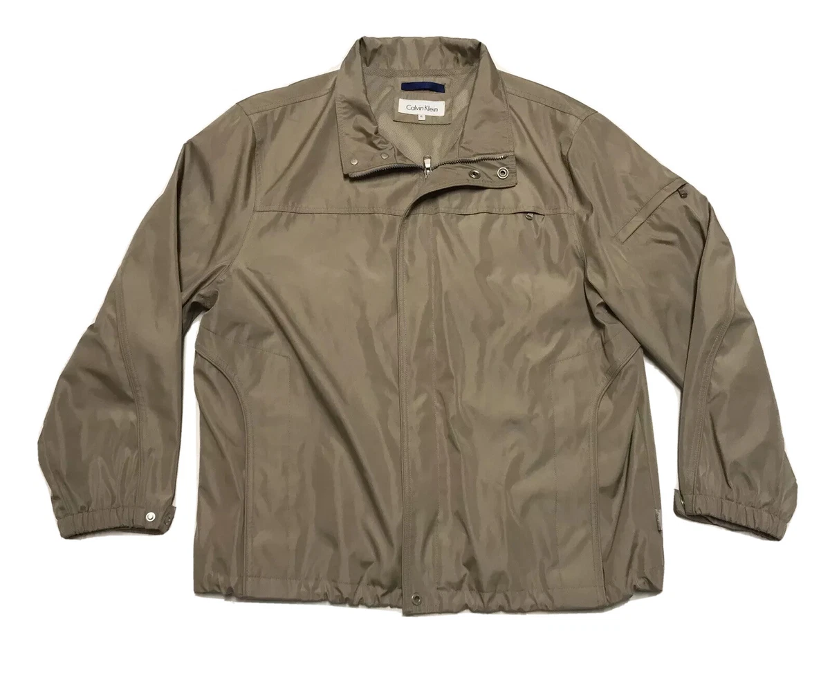 Calvin klein tan jacket top