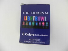Toilet Night Light 8 Color LED Motion Activated Sensor Bathroom Bowl Seat