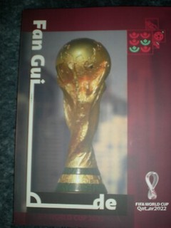 FIFA WORLD CUP 2022 QATAR Official FIFA Tournament programme /English Fan Guide.