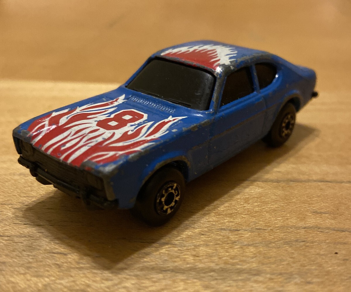 Matchbox 2022 1970 Ford Capri Die-Cast Car - Blue, 41/100 Series, Mint Condition Collectible - View #9