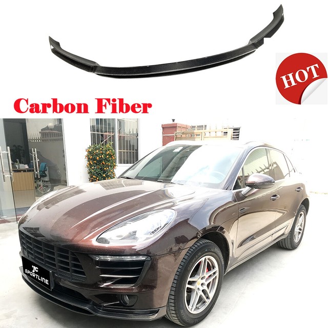 For Porsche Macan 20142017 Front Bumper Chin Lip Spoiler Body Kit