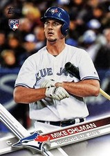 2017 Topps Update #US256 Mike Ohlman Toronto Blue Jays Rookie Card RC