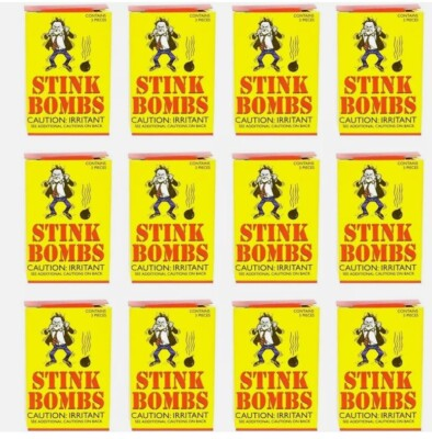 #ad #ad 36 STINK BOMBS Way Better Than FART SPRAY Gross Stinky Disgusting Smell Prank $13.88