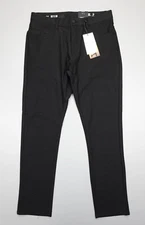 Kenneth Cole Tech Pants Sunset Collection Slim Fit Wicking Shape Retention Black