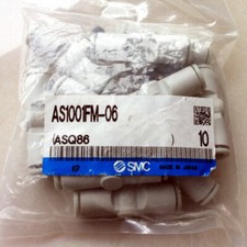 1Bag/10PC New SMC Throttle valve AS1001FM-06 FREE SHIPPING