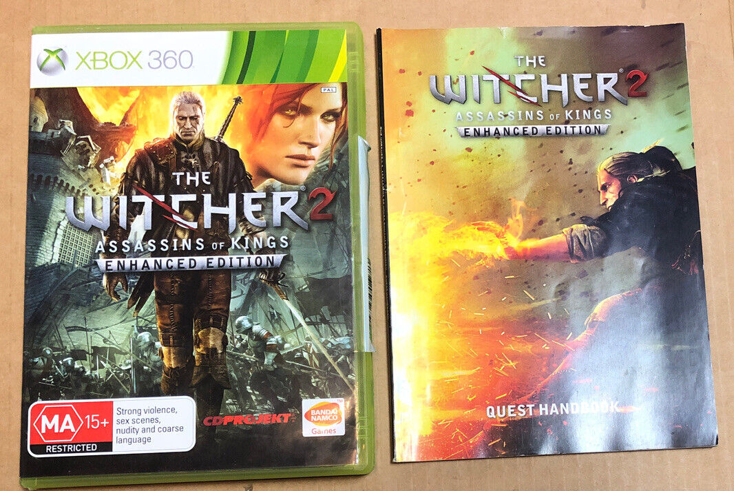  The Witcher 2: Assassins Of Kings - Enhanced Edition - Xbox 360  : Whv Games: Video Games