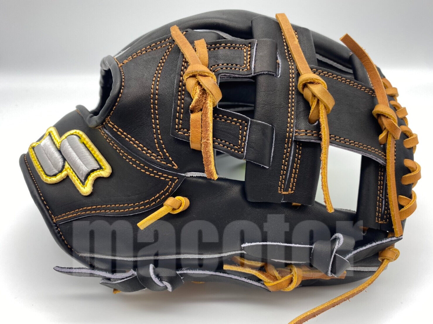 New SSK Silver 11.75and#034; Infield Baseball Glove Black H-Web RHT Japan Pro NPB SALE eBay