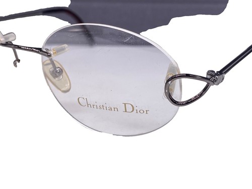 Christian Dior Eyeglasses Eye Glasses Frames CD DiorSoie2 RARE New Christian DIOR DIORCD2 Black Square Eyeglass Frame  main image 2