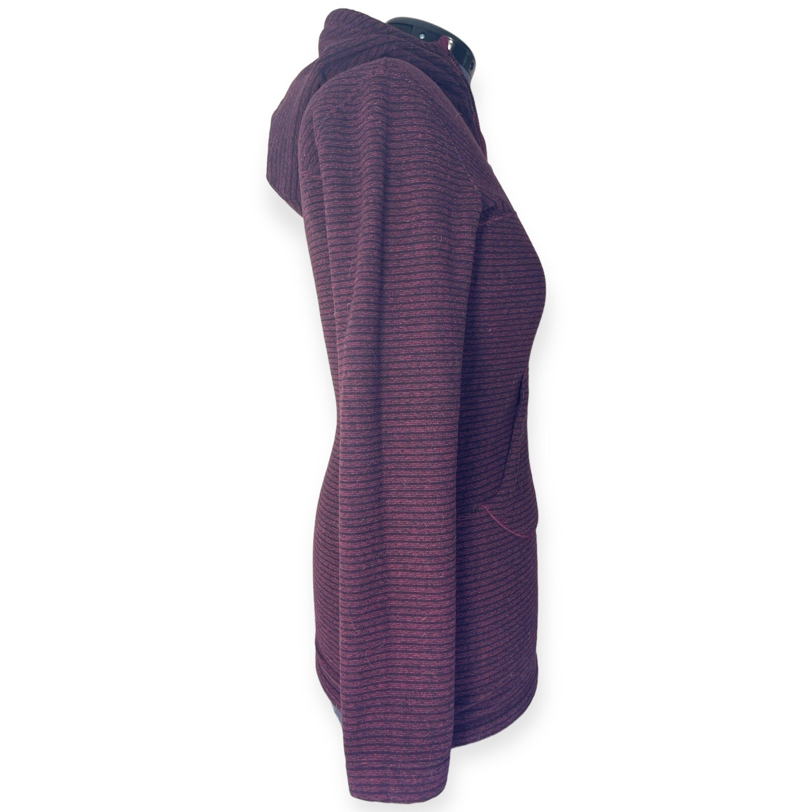 Mountain Hardware Pullover Striped Half Zip Tunic… - image 4