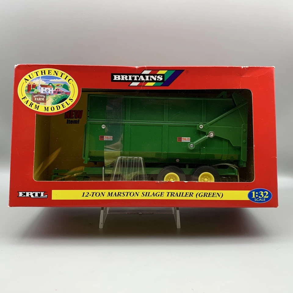 Remolque de ensilado Marson de 12 toneladas británico (verde) modelo agrícola 1/32 42016 Foto 2 de 4