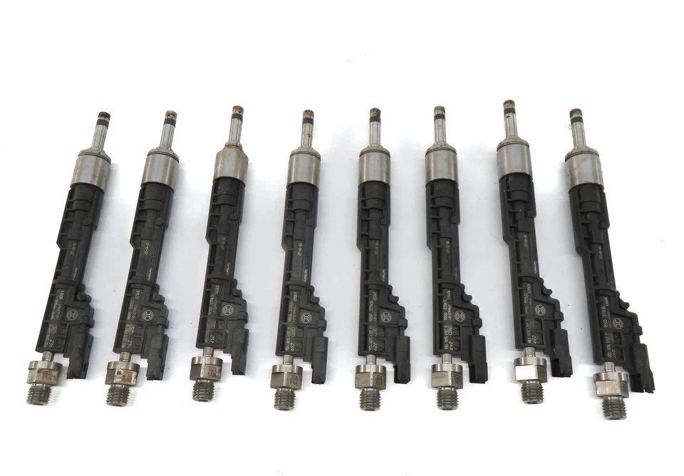 BMW 650i 750i M5 M6 2012-2014 (F01 F07 F10 F12) 4,4 L N63 S63 Juego de inyectores de combustible Foto 2 de 3