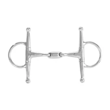 HORZE Full Cheek Double-Jointed Bit