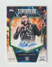 THE HONKEY TONK MAN 2025 TOPPS EXALTED WWE SP STREAMLINE SIGNATURES AUTO #02/50