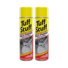 Tuff Stuff 22 oz Multi Purpose Foam Cleaner 2-Pack 00350 Upholstery Carpet Car 0.50 per fl oz