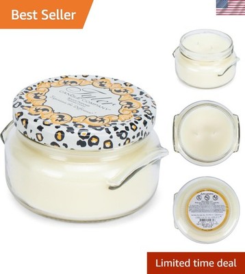 Luxurious 22oz Floral Candle - French Market Scent with Two Wicks for 130 Hours