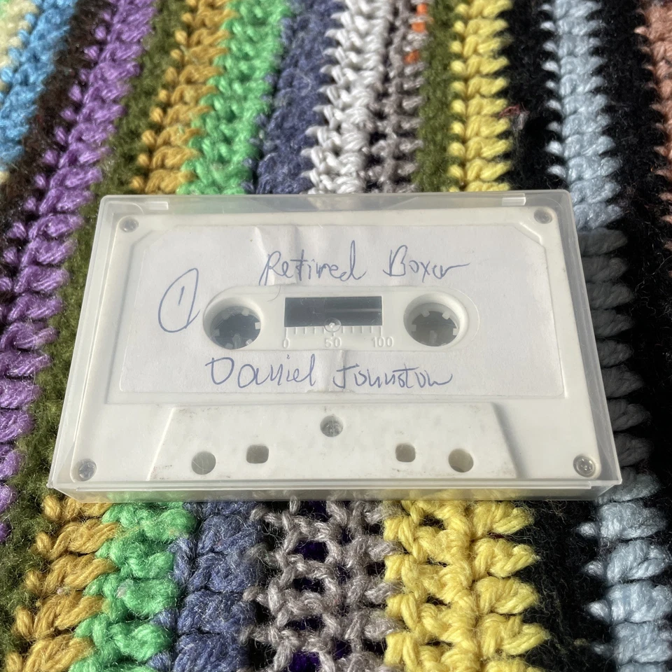 Daniel Johnston – Retired Boxer - Cassette ONLY - 1987 Stress Records - RARE Foto 4 de 4