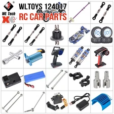 WLtoys XK 1/12 124017 RC Car Spare Parts Digital Servo Motor Shell Control Tire