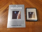 Atari 2600 WARPLOCK cartridge and instruction manual DATA AGE 1982