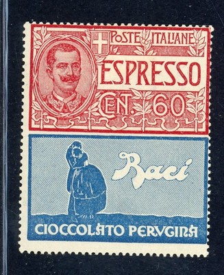 Kingdom - 1925 - Victor Emmanuel III - 60 cent Espresso Perugina (Saxon 21)