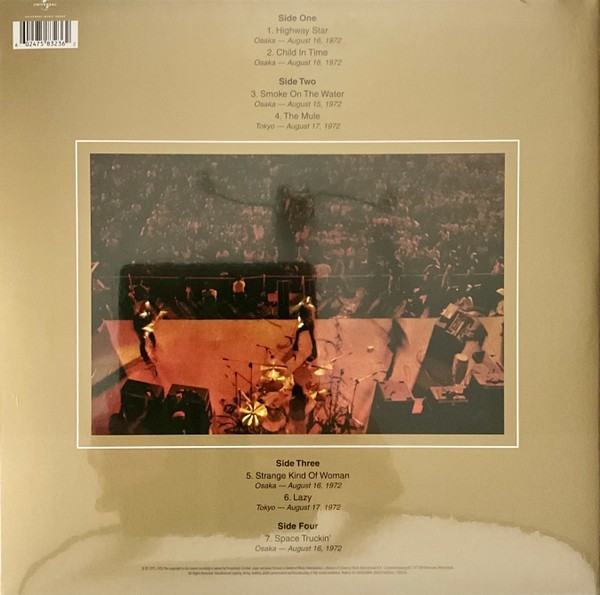 Deep Purple Made In Japan 50th Anniversary 2 LP 2025 STEVEN WILSON REMIX .SEALED
