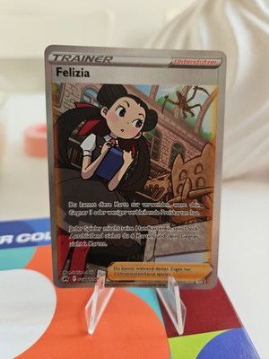 Pokemon Felizia Trainer Full Art Deutsch GG66/GG70 Zenit der Könige | Near Mint