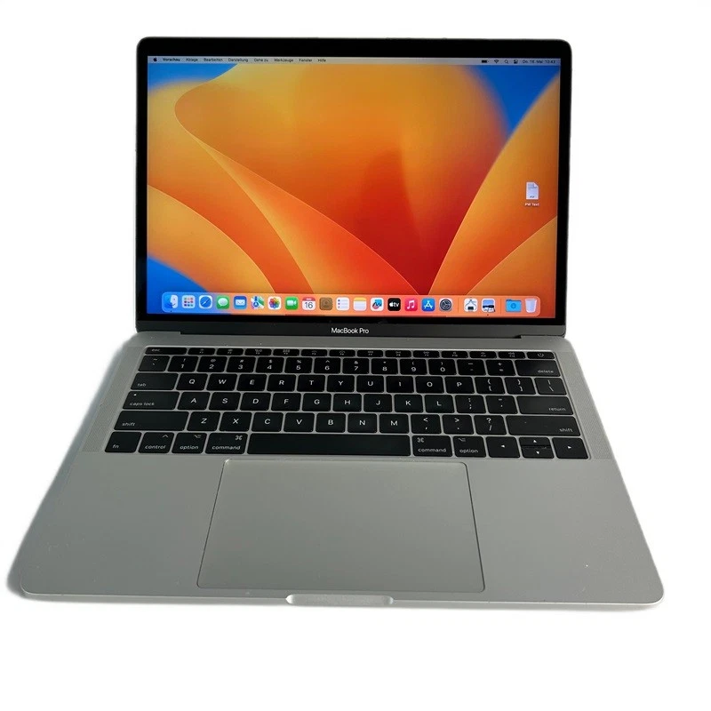 Apple MacBook Pro 2017 13,3" Intel i5-7360U 16GB RAM 256GB SSD Ventura QWERTY - Bild 2 von 4