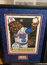 FOO FIGHTERS Wrigley Field Chicago 8/29/15 LE Signed & Numbered Ames Bros 26/100