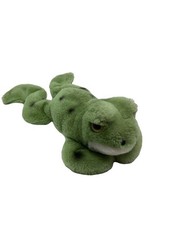 DAKIN STUFFED TOY SPOTTED FROG Laying Down VINTAGE 1976 10