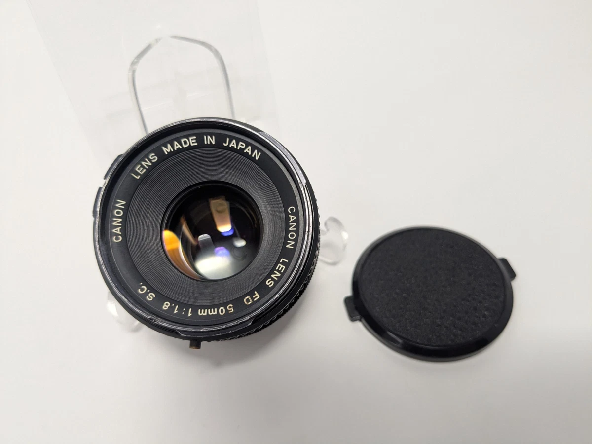 Canon FD f/1.8 Camera Lenses 50mm Focal for sale | eBay