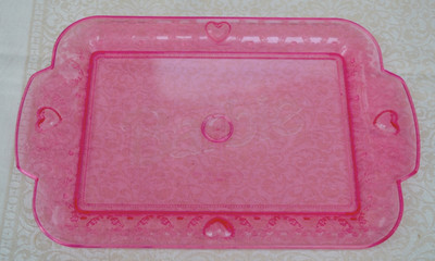 VINTAGE BARBIE: 1996 KUNSTSTOFF SCHMINKTISCH TABLETT - 31,5 x 20 cm - KOSTENLOSER VERSAND!