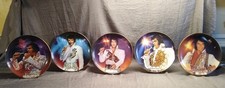Elvis Presley 5 Remembering Elvis 8" Plates by Nate Giorgio Bradford Exchange