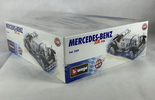 Burgos 1/24 Mercedes Benz SSK 1928 Cod 5509 Metal Kit New Sealed Box. (H) - Picture 4 of 4