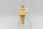 Vintage Seiko 1400-5529 Gold Tone Ladies Quartz Dress Watch - Running