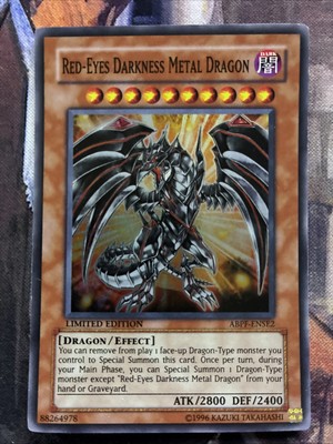 Red-Eyes Darkness Metal Dragon ABPF-ENSE2 Absolute Powerforce Limited|Limited...