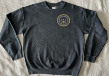 Vintage US Navy Mens Medium Sweatshirt Crewneck Long Sleeve USA Military M