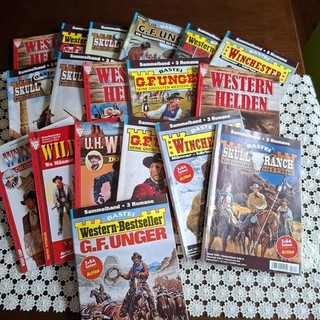 Bastei Wildwestromane Sammelband Sammlung Heft deutsch (Western Helden u.a.)