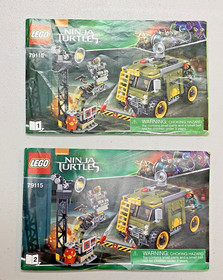 LEGO 79115 Teenage Mutant Ninja Turtles: Turtle Van Takedown - 100% Complete