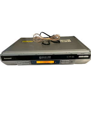 Kawasaki DVD Player 5 CD Changer Dolby Digital 1152  For Home Theater System