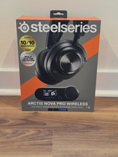 SteelSeries Arctis Nova Pro Wireless Noise Cancelling Gaming Headset - Black NEW