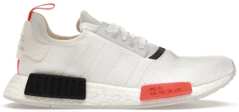 adidas gazelle silver green womens Adidas NMD R1 Core Black Solar Orange main image 1