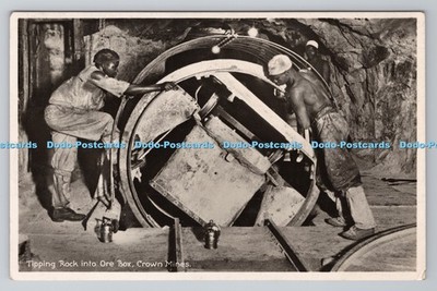 R788836 Crown Mines Kippgestein in Erzbox The Recordia Foto und Grammophon