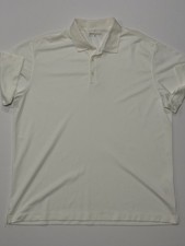 Nike Golf Men s Polo Shirt White XL Dri-Fit Short Sleeve Performance