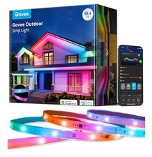 Govee Outdoor Strip Light H6176 - RGBIC, Wi-Fi Smart App Control, 98.4ft 100 
