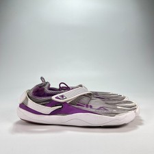 Fila Skele-Toes 2.0 Gray Purple Minimalist Barefoot Shoes Sneakers Womens Size 9
