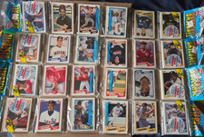 1990 Fleer Rack Pack Lot of 8 ~ Moises Alou Rookie Card on Top!! *NEW* Sealed OS