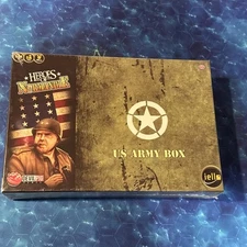 Heroes of Normandie Board Game - Devil Pig  US Army Box . New
